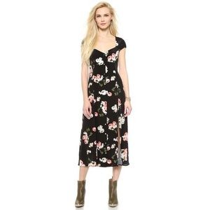 MINKPINK MOON FLOWER MIDI DRESS***NWOT